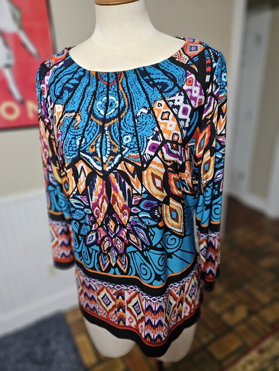 Investments Tops - Investments Colorful Top Large